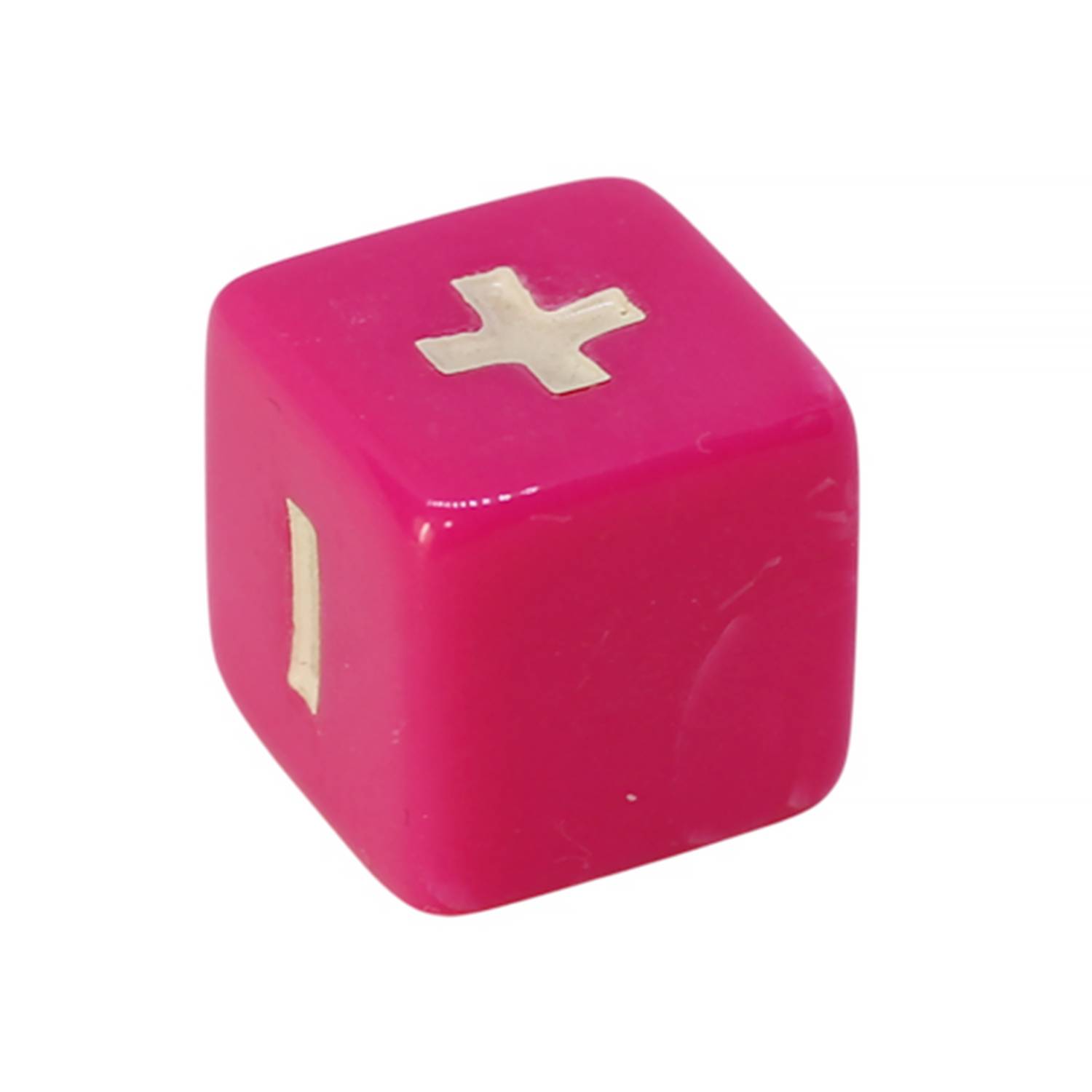 Kids Acrylic Educational Plus Minus Dice Toy 6